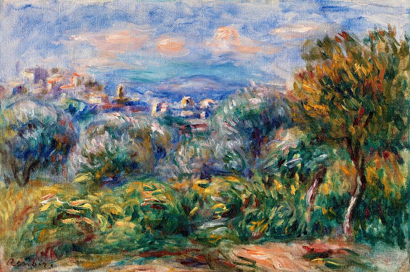 landscape, Renoir 1917 by Atelier Liesjes