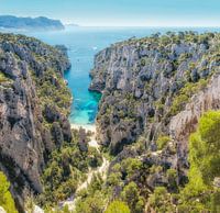 Belvedere Calanque d'En-Veau, Cassis, Bouches du Rhone, France