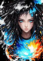 glühen anime mädchen