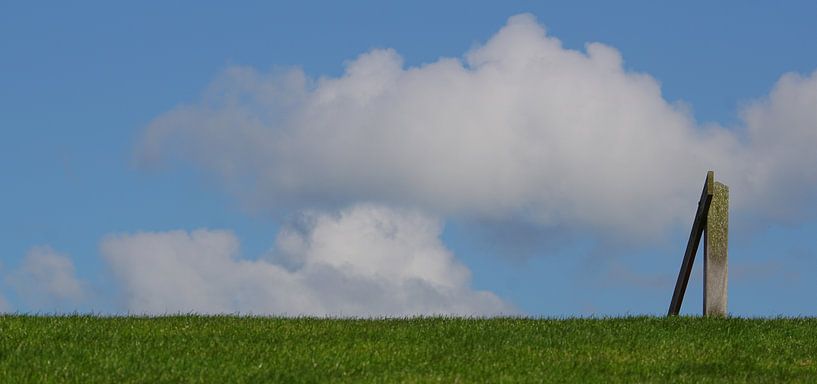 IJsselmeerdijk bij Makkum van Kees Rustenhoven