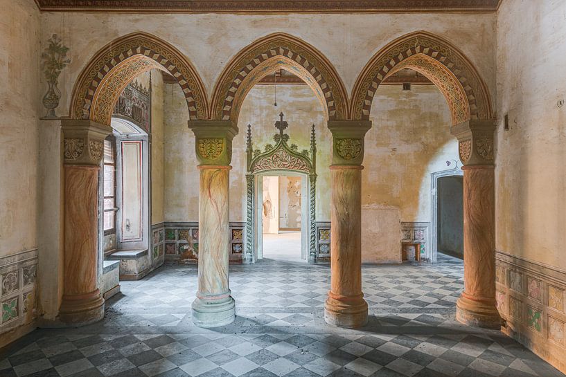 Castle with Pillars by Perry Wiertz