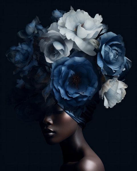 The world looks better in blue van Carla Van Iersel