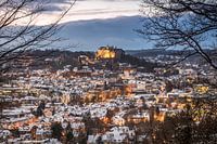 Marburg d'hiver sur la Lahn