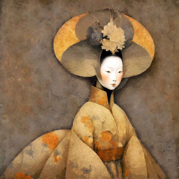 Vintage Geisha by Jacky