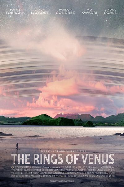 Filmplakat The Rings of Venus von Frans Blok - Fotos, Kunst und weitere Wanddekoration