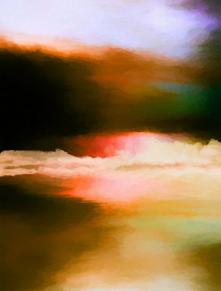 Abstract landscape 10 by Angel Estevez