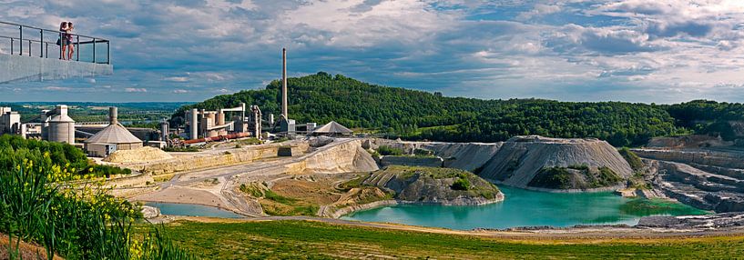 Panorama Saint-Pierre Steinbruch in Maastricht von Anton de Zeeuw