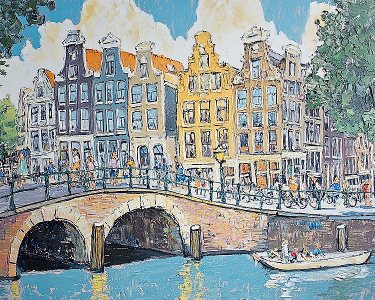Peinture à Amsterdam par Peinture Abstraite