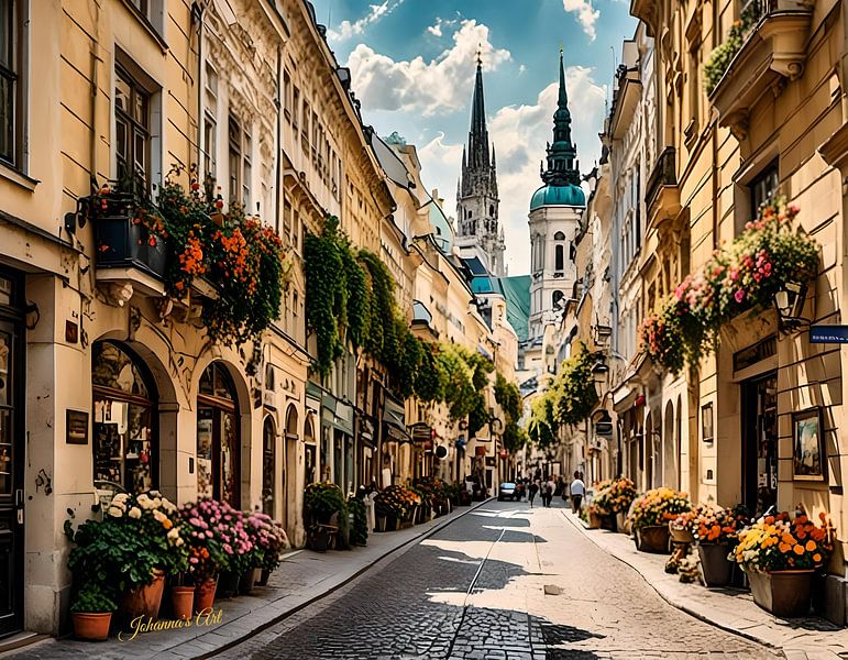 Wien, Österreich 2 von Johannas Art Creations