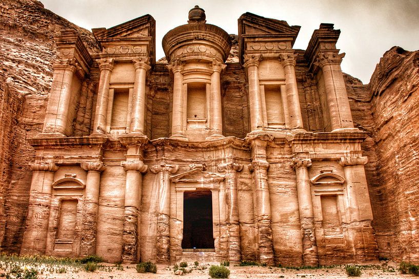 Le monastère de Pétra en Jordanie par Bart Schmitz
