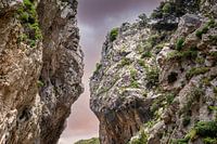 Die verliebten Felsen in der Kotsifou-Schlucht, Kreta, Griechenland