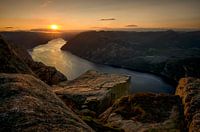 Preikestolen Sunset