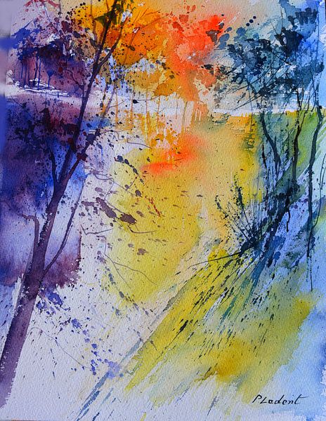 Autumn in the wood par pol ledent
