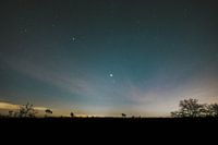 Ciel étoilé sur les dunes de Drunense - Photographie de nuit