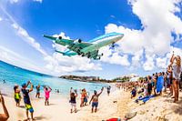 Letzte Ankunft KLM 747 in Sint Maarten (SXM)