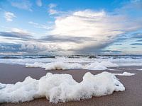 Foam on the beach
