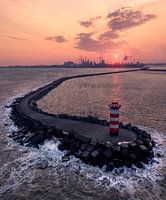 Zonsopkomst bij Ijmuiden