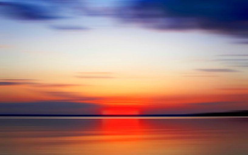 evening at the lake by Thomas Jäger