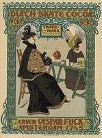 Holländischer Schlittschuhkakao. Erven Caspar Flick, Johann Georg van Caspel