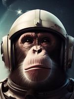 Affe | Zukunft | Weltraum