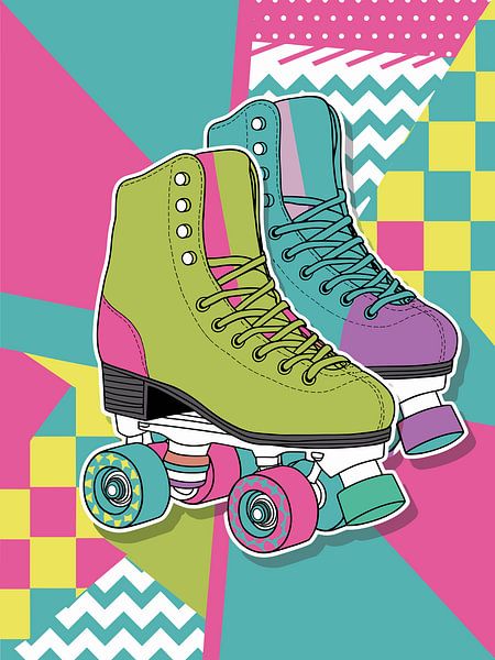 Retro-Roller von Vicky Hanggara