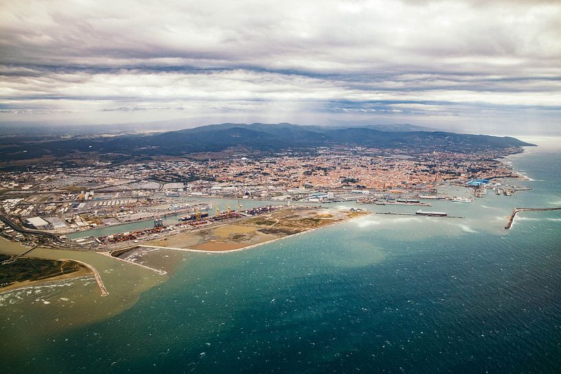 Livorno from up high by Stefan Lucassen