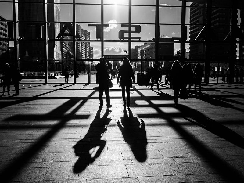 Rotterdam Central Station by Fokko Muller