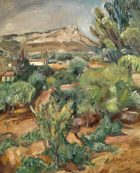 Othon Friesz, Der Coudon von Cap Brun aus gesehen von Atelier Liesjes