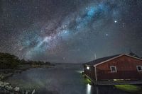 Voie lactée au-dessus de Flatvarp