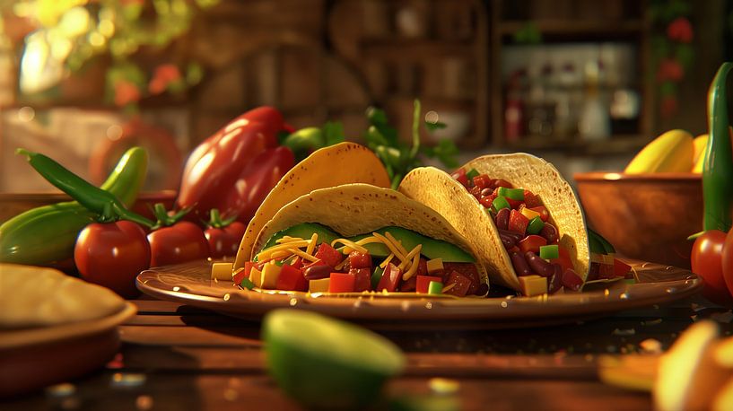 Repas mexicain par de-nue-pic