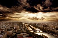 Nachteinbruch über Paris