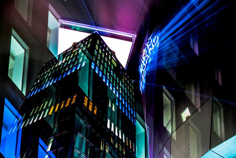 The A'DAM tower in Amsterdam by Dennis Dieleman