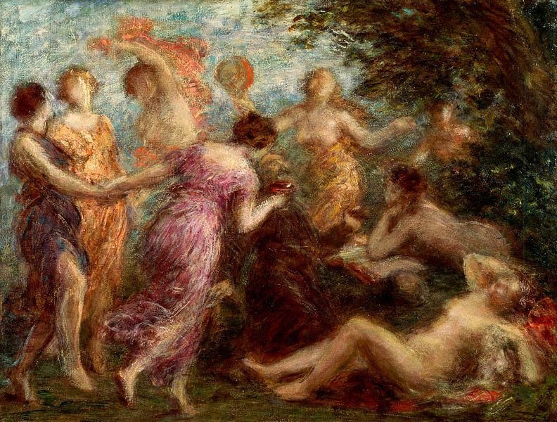 Die Versuchung des Heiligen Antonius, Henri Fantin-Latour von Meisterhafte Meister