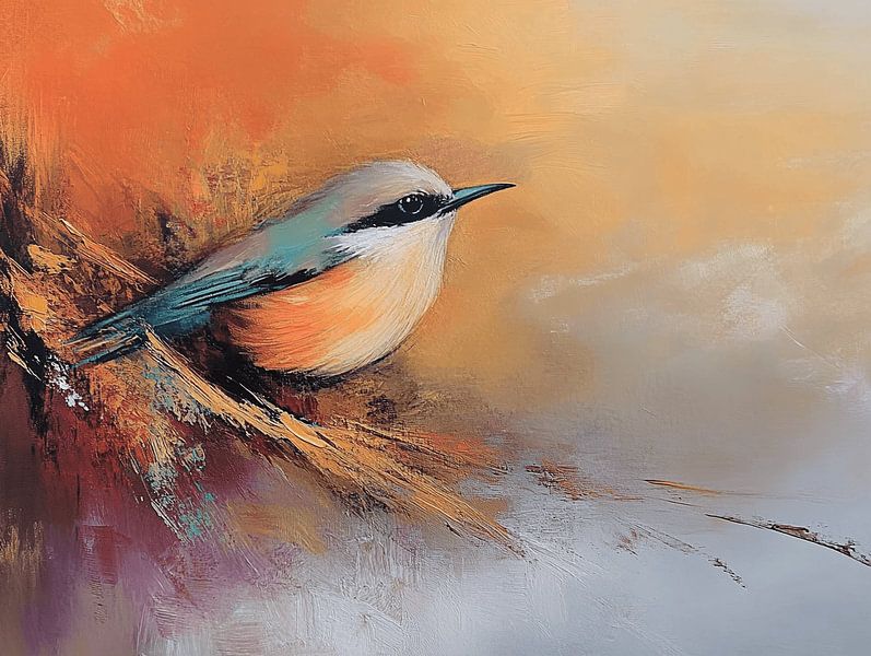 Federn im Schatten der Sonne von Karina Brouwer