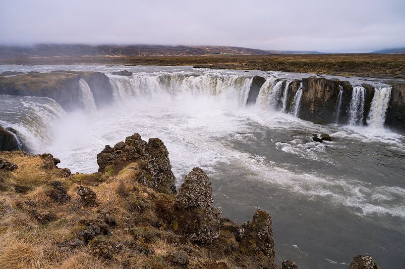 Goðafoss waterfall in Iceland by Tim Vlielander