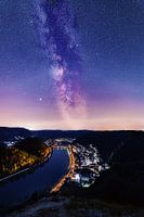 Voie lactée au-dessus de Treis-Karden