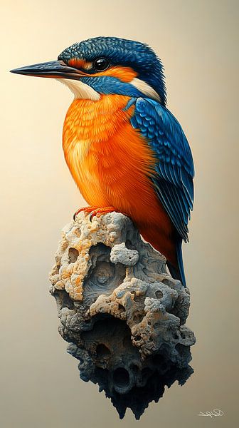 kingfisher by Gelissen Artworks