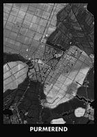 Carte altimétrique Purmerend