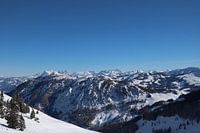 Montagnes hivernales