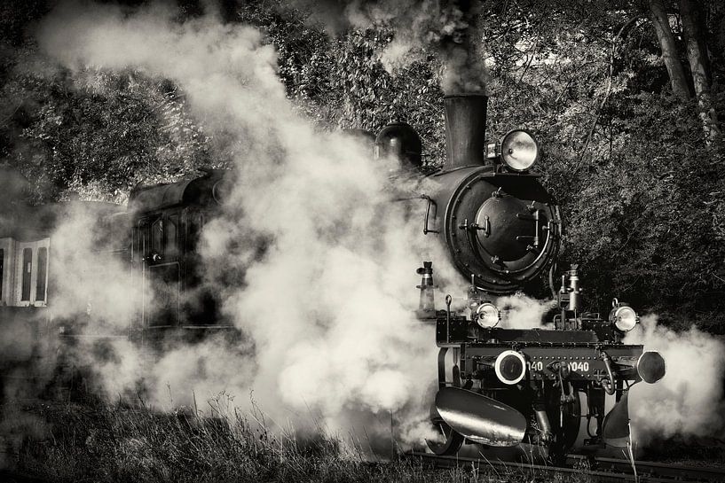 Locomotive à vapeur 1040 du ZLSM par Rob Boon