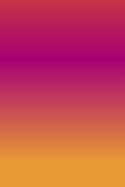 Abstract sunset or sunrise landscape in neon yellow, magenta and red by Dina Dankers