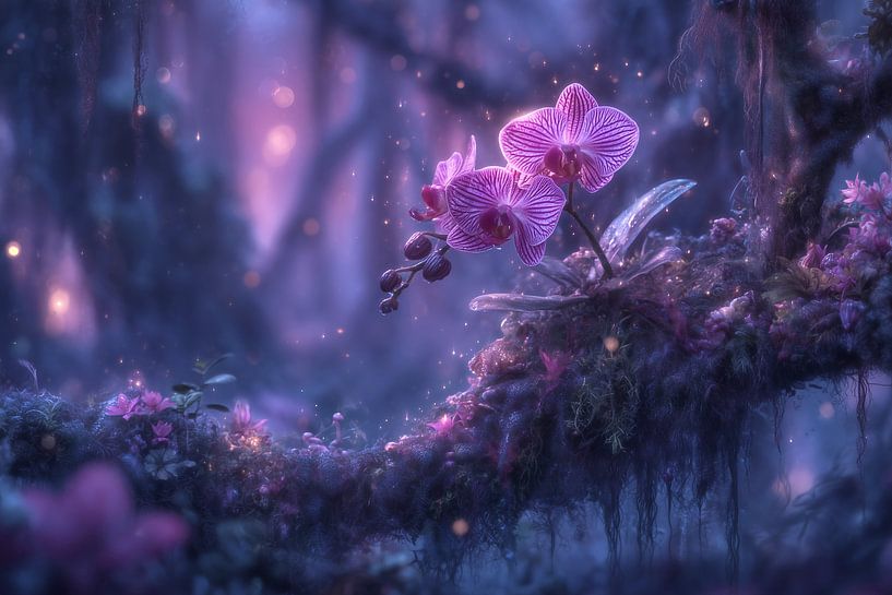 Pink Phalleanopsis orchid by Steffen Gierok