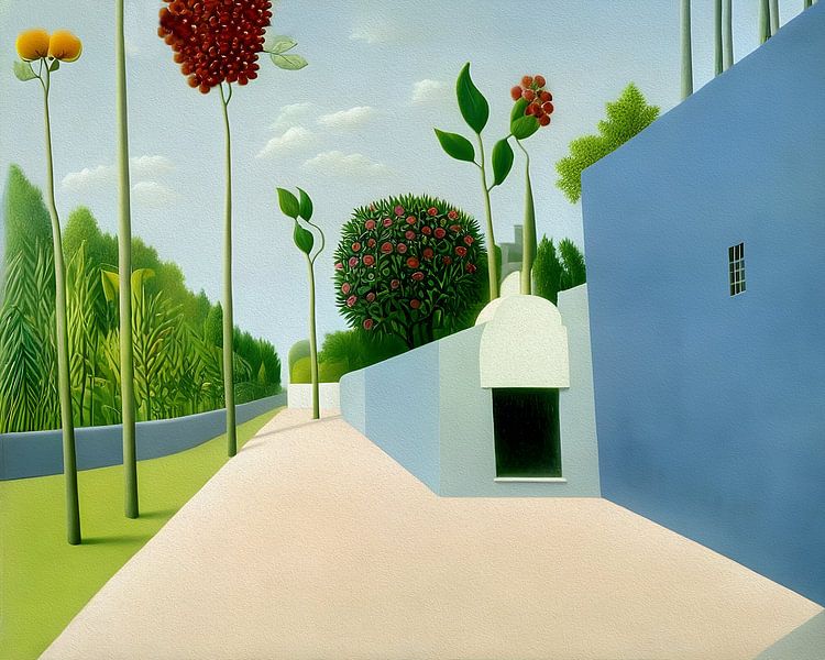 Der Park mit den seltsamen Obstbäumen von Artclaud