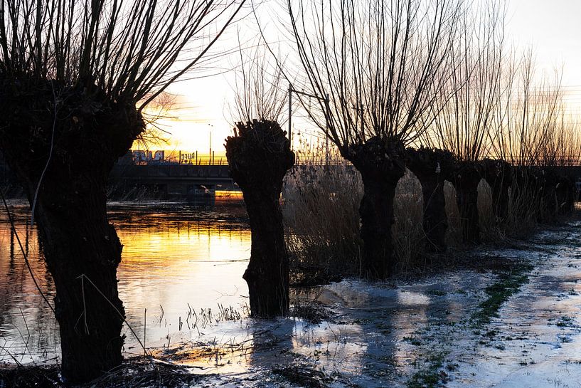 Winter sunset by mtalent photographyandmore