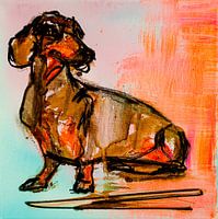 Porträt eines Dackels, Figur 01