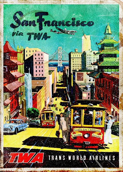 San Francisco via TWA par Gunawan RB