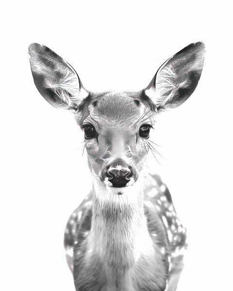 Mignon cerf par Thea