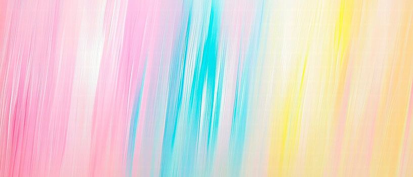 Sanfte Farben in Bewegung von Poster Art Shop