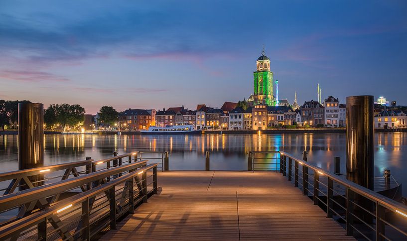 Deventer Sommerfest vom Pier aus von Edwin Mooijaart