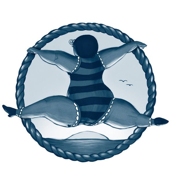 Fett Wuuf im Gleichgewicht von Bianca van Duijn